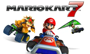 Mario Kart 7 (Japan) screen shot title